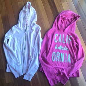 Lot of 2 Women’s Hollister Hoodies